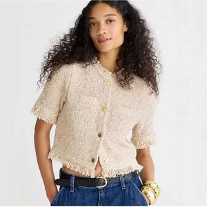 J.Crew Fringe Trim Lady Jacket